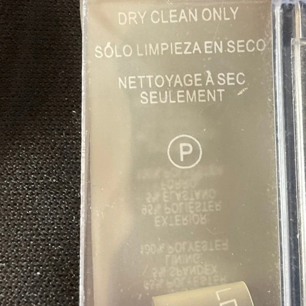 Karl Lagerfeld Paris Houndstooth Sheath Women's Dress Black White Zipper Size 16 - Picture 10 of 13